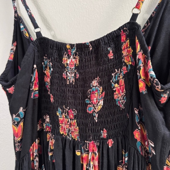 Angie Boho Cottagecore Cami Strappy Maxi Dress Festival Summer Vacation - Picture 8 of 11